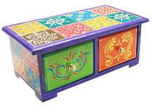 2 Drawer Wooden Chest