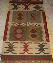 Ablaze JWS-04 Jute Wool Rug, Size : 2x3 Ft