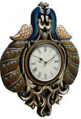 Peacock Design Wall Clock, Overall Dimension : Multisize