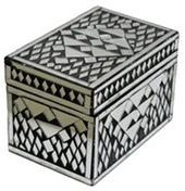 WGWB-02 Wooden Jewellery Box, Shape : Square