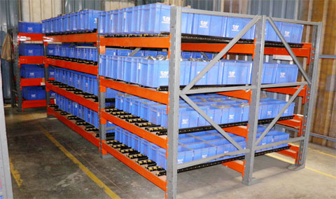 Manual FIFO Racks, Color : Customized