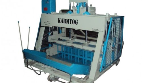 Egg Laying Hollow Block Making Machine, Power : 5 HP, 3 PHASE