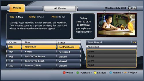 Near Video On Demand Playout System