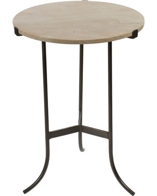 SSF3304 Iron & Marble Stone Side Table