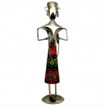 Polished Metal Man Statue, For Dust Resistance, Style : Antique