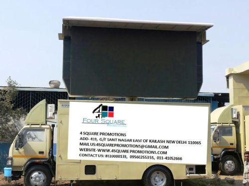 Hydraulic LED Van On Rental Services