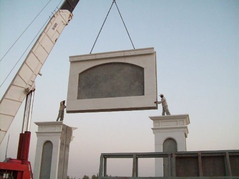 Prefabricated Concrete Boundary Wall