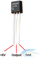 LM35 TEMPERATURE SENSOR