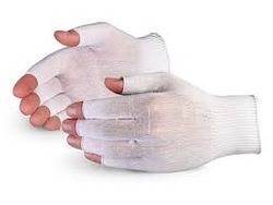 Polyester Knitted Gloves, For Used In Cleanroom, Paint Shop, Agriculture, Size : 9