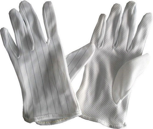 PVC Dotted Anti-Static Gloves