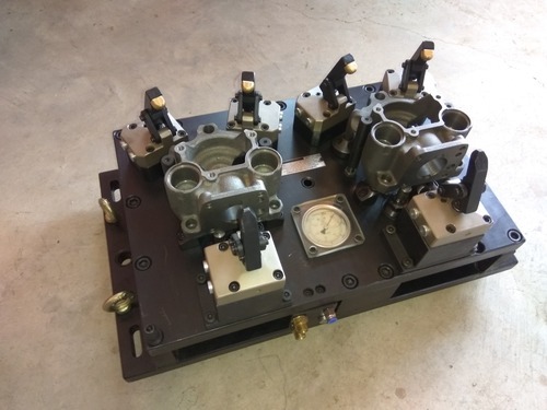 Stainless Steel Crankcase Vmc Hydraulic Clamping Fixture