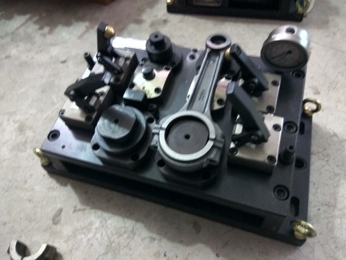 Finishing Boring Connecting Rod VMC Hydraulic Clamping Fixture