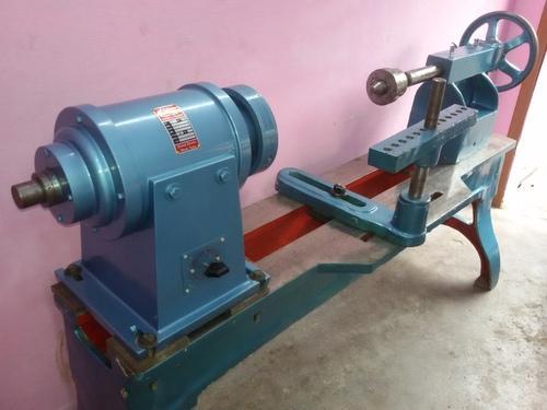 Electric Cast Iron Polished Semi Automatic Spinning Lathe Machine, For Easy To Use, Power : 1-3 KW