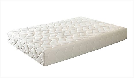 Rectangular Fabric Spring Reflex Mattress, Color : White