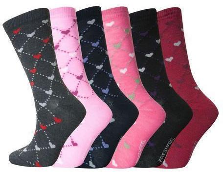 Cotton Printed Ladies Socks, Feature : Skin Friendly