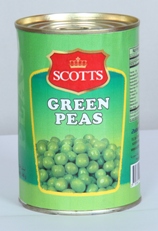 Green peas, Application : Cooking