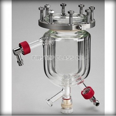 Glass Triple Jacketed Reactor, For Distillation