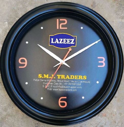 Xten Round Plastic Corporate Wall Clock, Packaging Type : Box Packing