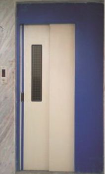 Elevator Manual Telescopic Door