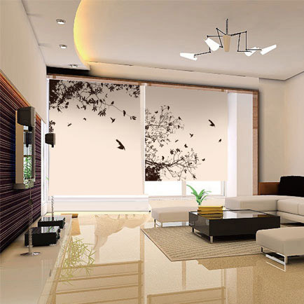 Bamboo Plain Customized Roller Window Blinds, Width : 20-25Inch, 25-30Inch, 30-40Inch, 40-50Inch