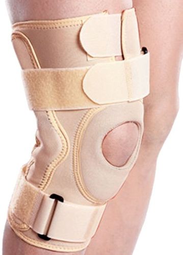 Rubber Functional Knee Support, For Pain Relief, Pattern : Plain
