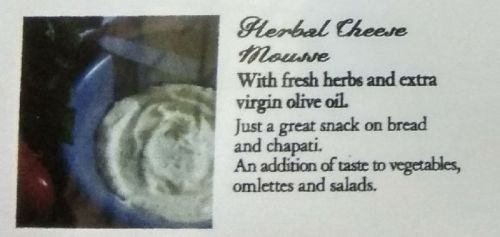 Herbal Mousse Cheese