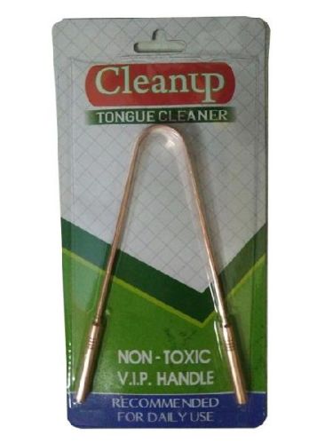 ACCURATE Polished Copper Tongue Cleaner, Size : 12 Inch Length