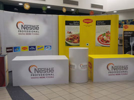 POP Up Backdrop Stand, Feature : Sturdy Construction, Portable.