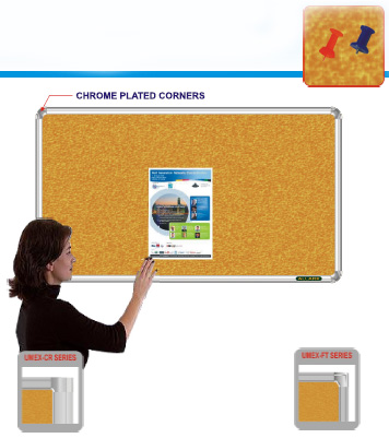 Cork Pin Up Notice Board For College, Office, School