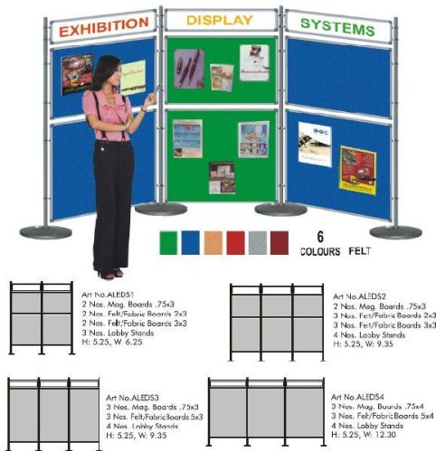 Aluminium Exhibition Display System For Advertising, Malls.market, Railway Station