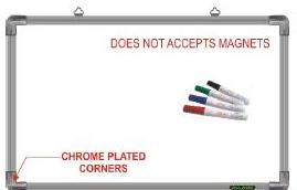 Penta Series White Non Magnetic Writing Board