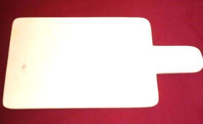 White Marble Cheese Board, Size : 23x45cms