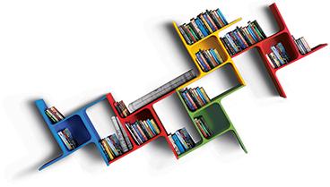 NEO BOOK SHELF, Width : 99.1 Cm