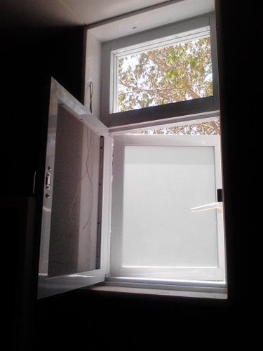 Pull Out Aluminium Profile Window, Color : Silver