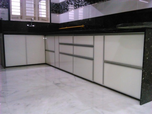 Metal Profile Shutter Kitchen Cabinet