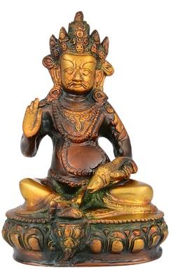Brass Kuber God Money Statue