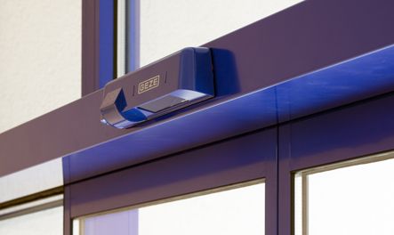 Combined Detectors For Securing Automatic Doors