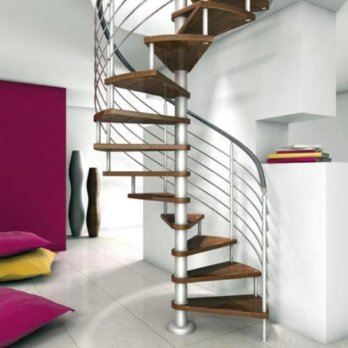 Stainless Steel Spiral Staircase Railings