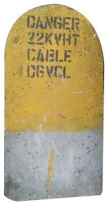 22 KV Cement Route Marker