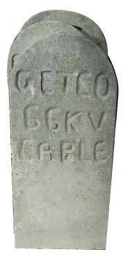 66 KV Cement Route Marker