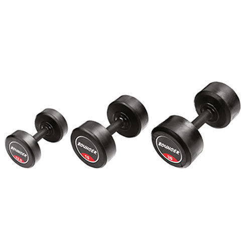 Rubber Bouncer Dumbbells, Handle Type : Straight