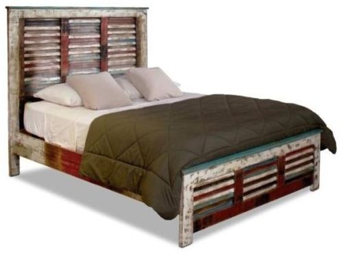 Reclaimed Wooden Bed