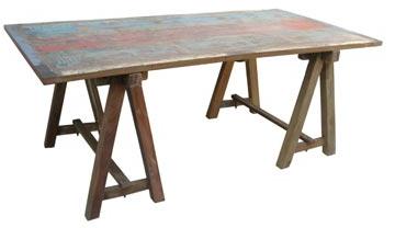 Rectangular Reclaimed Wooden Dining Table