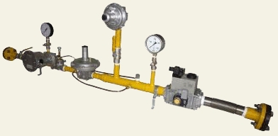 High Pressure Bar Gas Trains, For Boiler Burner