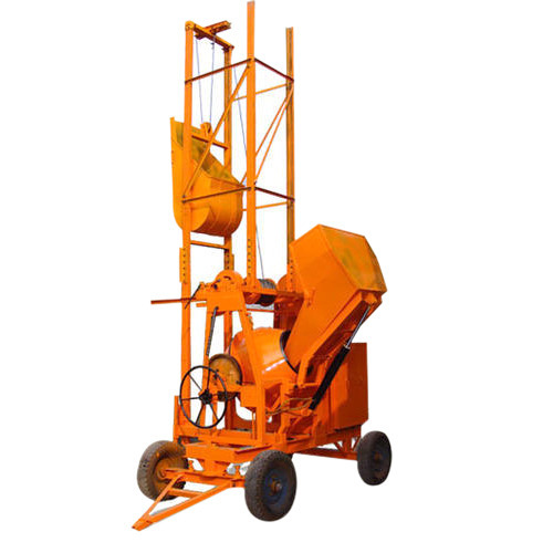 Concrete Mixer Machine With Lift