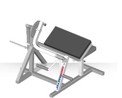 Preacher Curl Machine