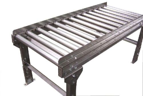 Stainless Steel Roller Conveyor, For PRODUCT MOVEMENT, Length : CUSTOMISED