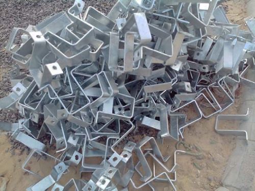 Stainless Steel HDGI Big Earthing Clamps, Color : Silver