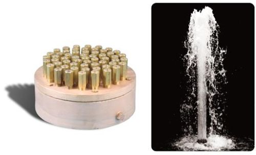 Brass Cast Bronze Columnar Jet Fountain Nozzle