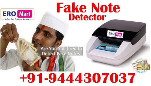 100% Fake Note Detector and Checking Machines